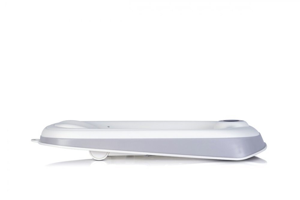 Colibro Suport pliabil pentru baie bebelusi Relax Gri cu baza si spatar antialunecare senzor temperatura 55x 29 x 11-20cm