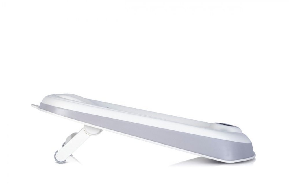 Colibro Suport pliabil pentru baie bebelusi Relax Gri cu baza si spatar antialunecare senzor temperatura 55x 29 x 11-20cm