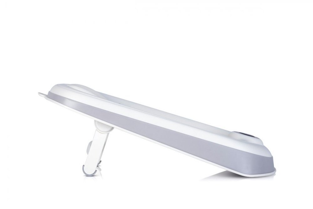Colibro Suport pliabil pentru baie bebelusi Relax Gri cu baza si spatar antialunecare senzor temperatura 55x 29 x 11-20cm