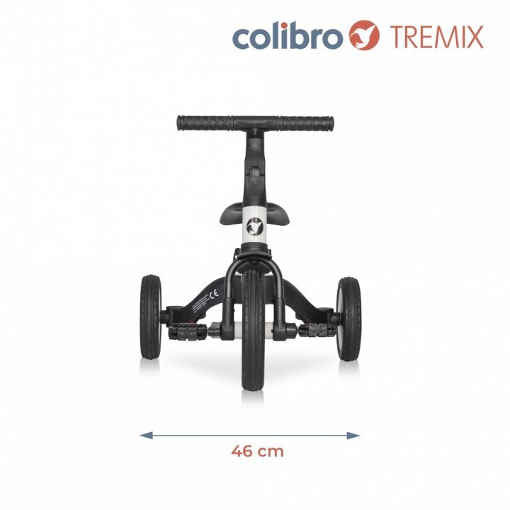 Colibro Tricicleta pentru copii Tremix banana Ride On transformabila 4 in 1 cu scaun reglabil roti din cauciuc pana la 25 kg