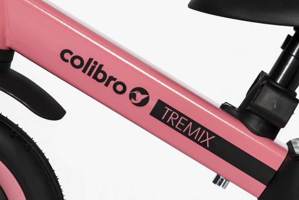 Colibro Tricicleta pentru copii Tremix Rose transformabila 4 in 1 Ride On cu scaun reglabil roti din cauciuc pana la 25 kg