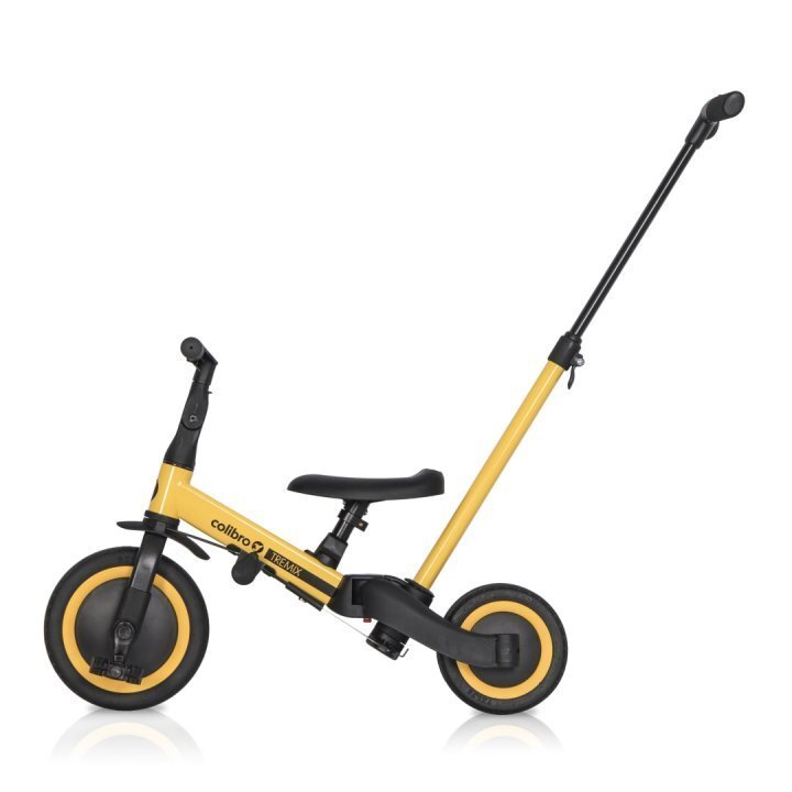 Colibro Tricicleta pentru copii Tremix Up Banana Ride On 5 in 1 transformabila cu maner scaun reglabil pe inaltime maner detasabil