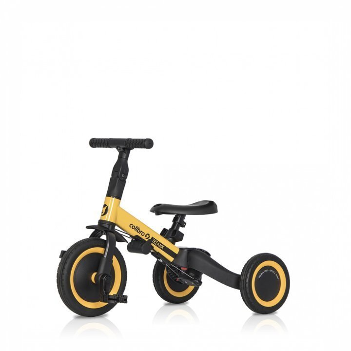 Colibro Tricicleta pentru copii Tremix Up Banana Ride On 5 in 1 transformabila cu maner scaun reglabil pe inaltime maner detasabil