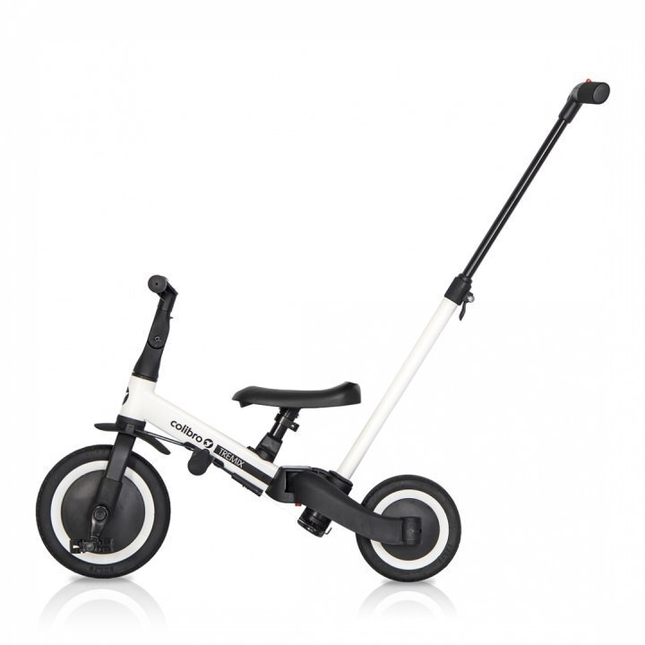 Colibro Tricicleta pentru copii Tremix Up Blank Ride On 5 in 1 transformabila cu maner scaun reglabil pe inaltime maner detasabil