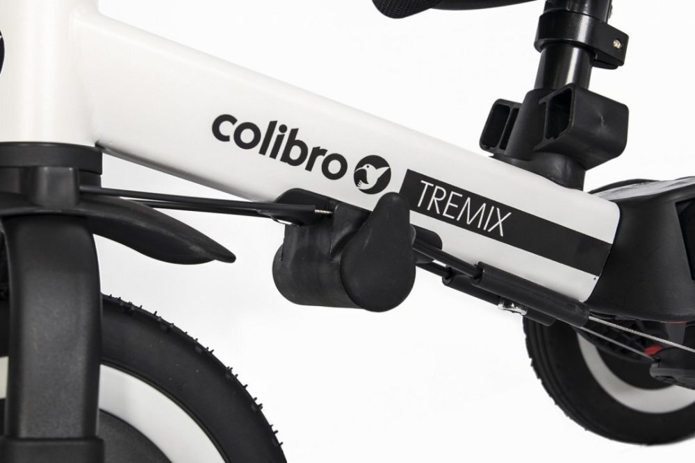 Colibro Tricicleta pentru copii Tremix Up Blank Ride On 5 in 1 transformabila cu maner scaun reglabil pe inaltime maner detasabil