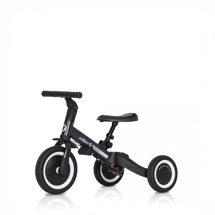Colibro Tricicleta pentru copii Tremix Up Magnetic Ride On transformabila 5 in 1 cu maner de ghidaj scaun reglabil pe inaltime maner detasabil