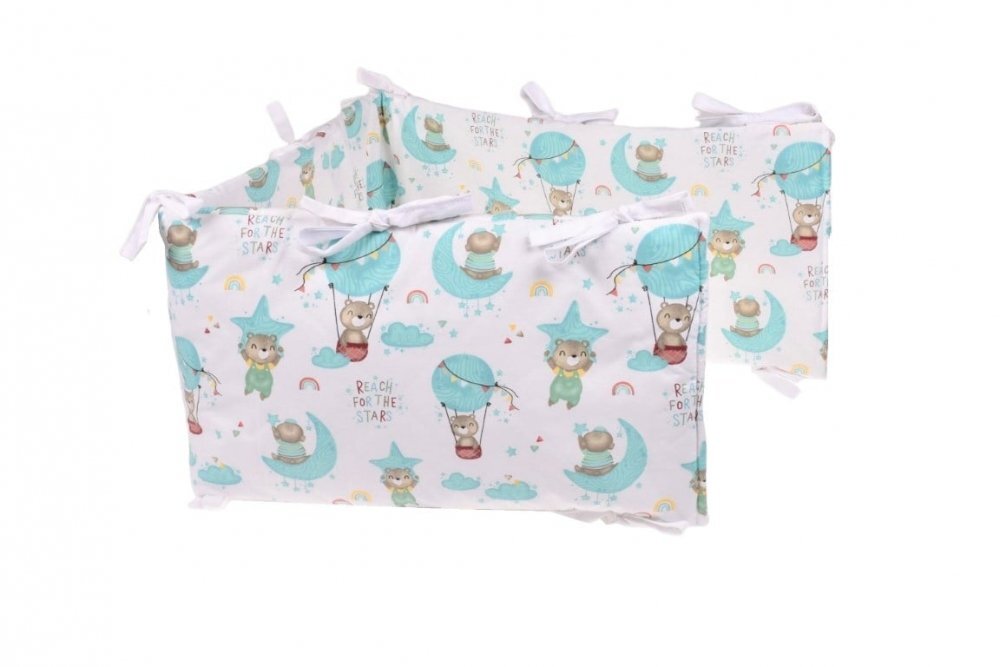 Confort Family Aparatoare laterala patut 180x33 cm model Ursuleti in balon