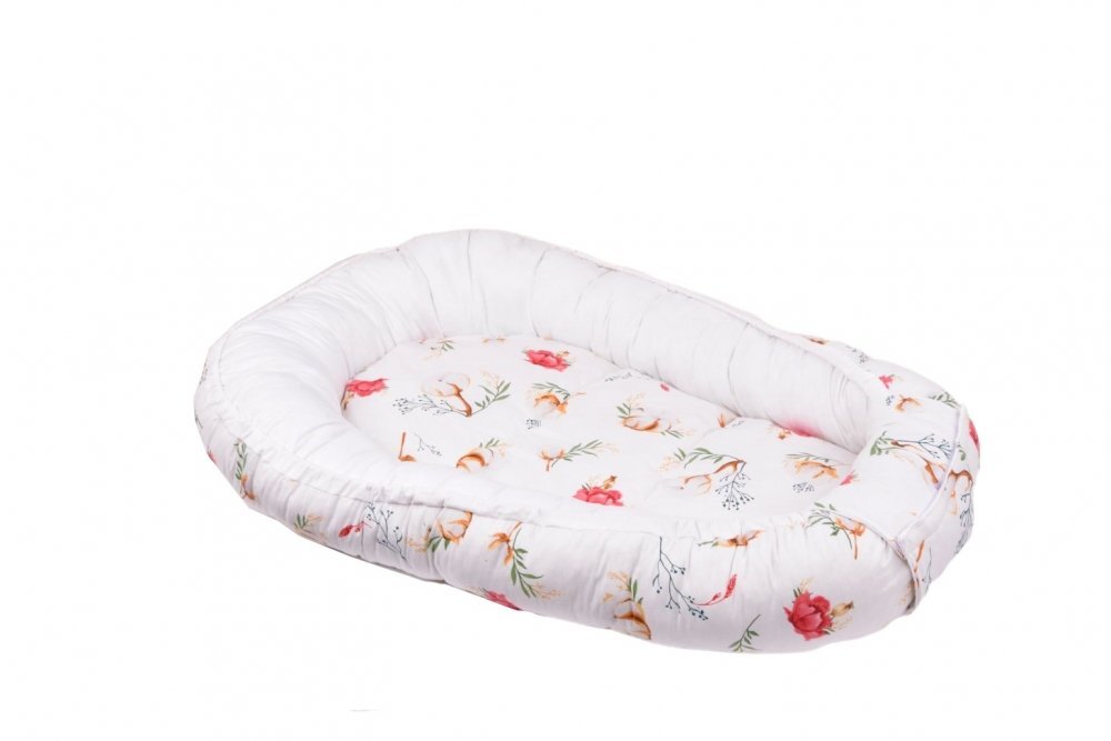 Confort Family Babynest model flori de bumbac 0-12 luni