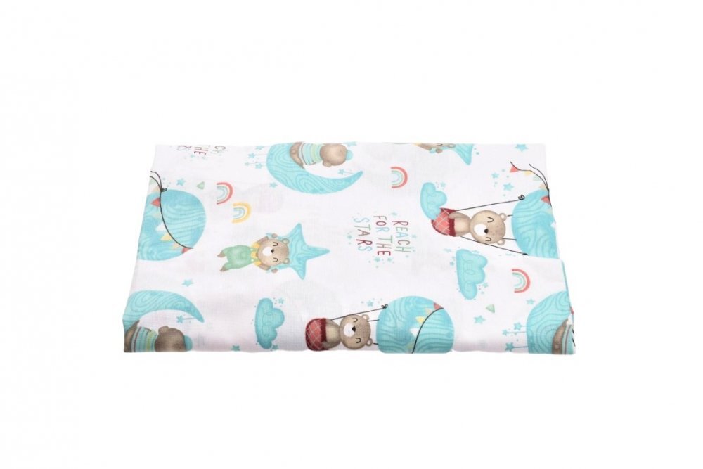 Confort Family Cearsaf patut 120x60 cm bumbac model ursuleti in balon
