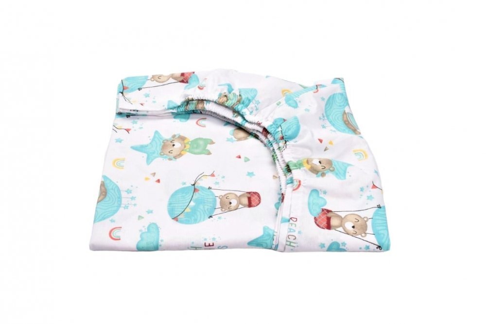 Confort Family Cearsaf patut 120x60 cm bumbac model ursuleti in balon