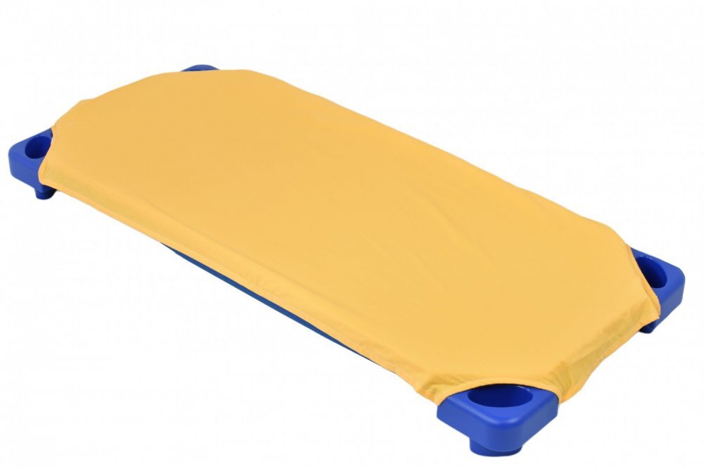 Confort Family Cearsaf patut gradinita si cresa stivuibil bumbac culoare galben