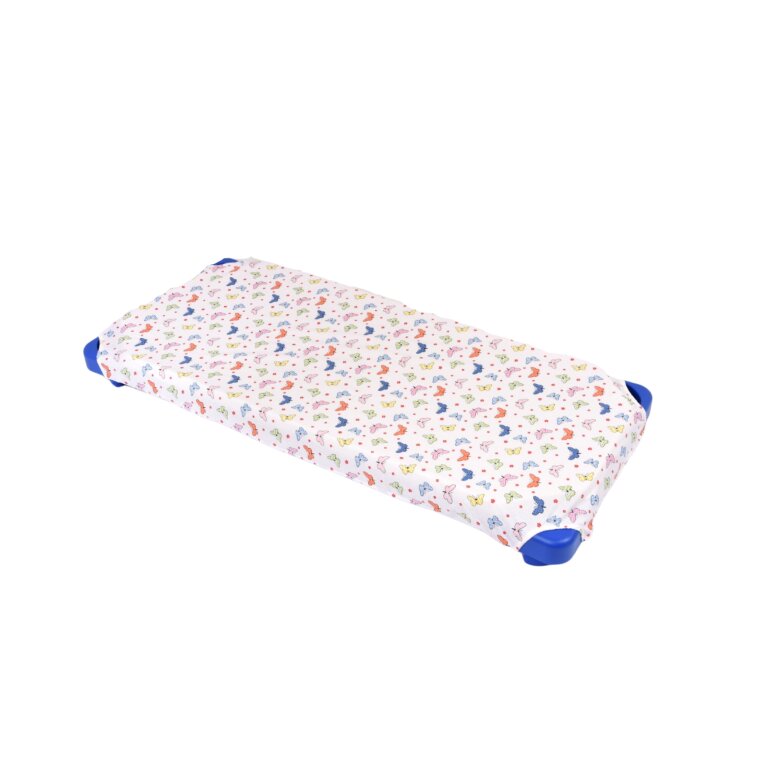 Confort Family Cearsaf patut gradinita si cresa stivuibil bumbac model fluturasi