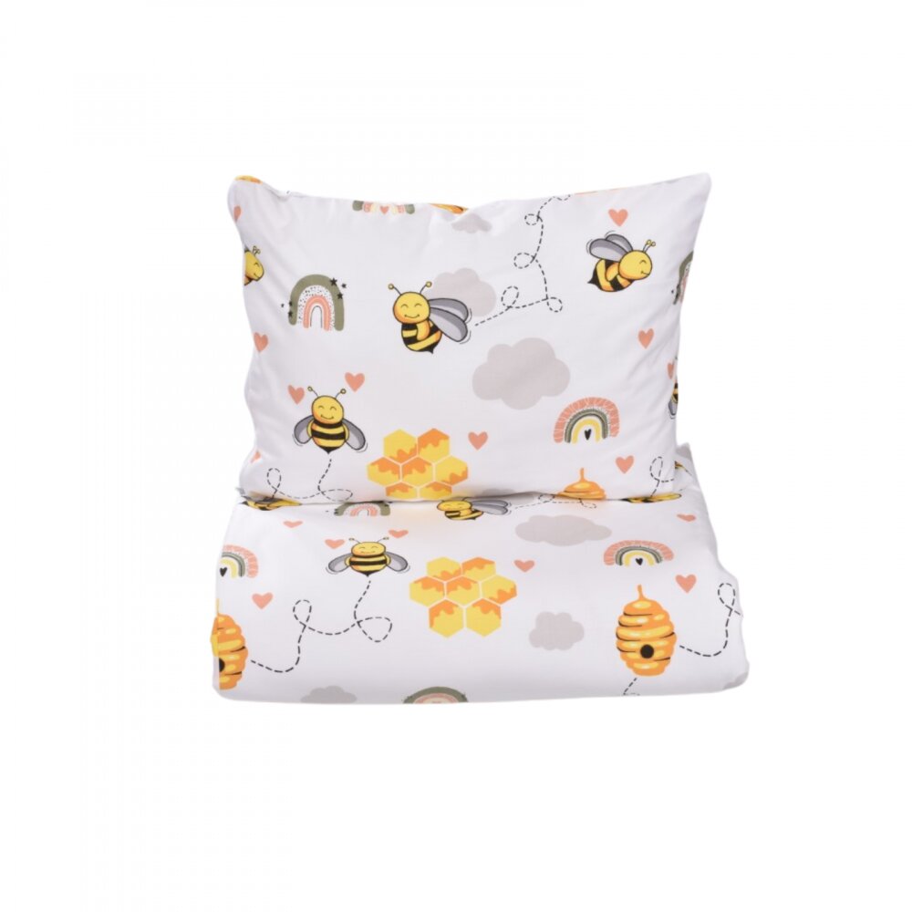Confort Family Lenjerie 5 piese patut 120x60 cm bumbac model Albinute