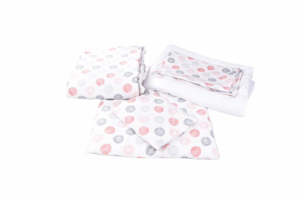 Confort Family Lenjerie 6 piese patut 120x60 cm bumbac model Ghemotoace