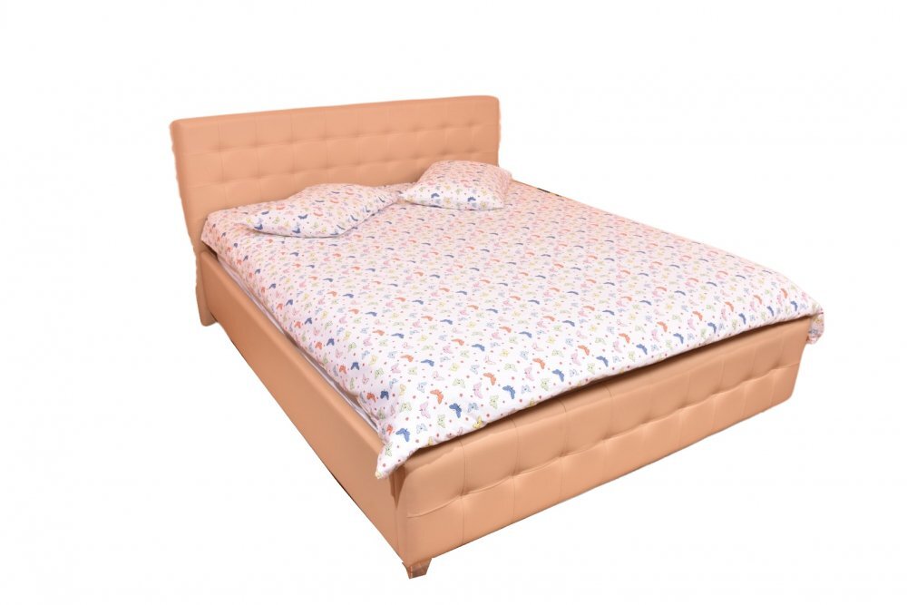 Confort Family Lenjerie din bumbac pentru pat dublu model fluturasi