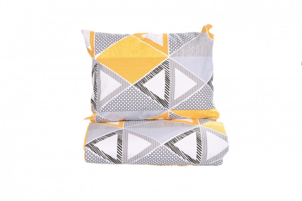 Confort Family Lenjerie patut cresa si gradinita 5 piese model Forme geometrice