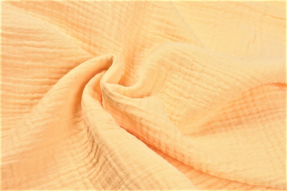 Confort Family Muselina bumbac organic galben 80x80 cm