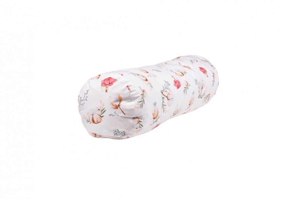 Confort Family Perna de sprijin Jumbo model flori de bumbac 80 cm