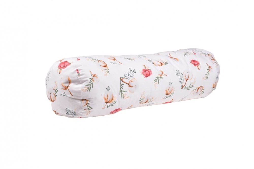 Confort Family Perna de sprijin Jumbo model flori de bumbac 80 cm