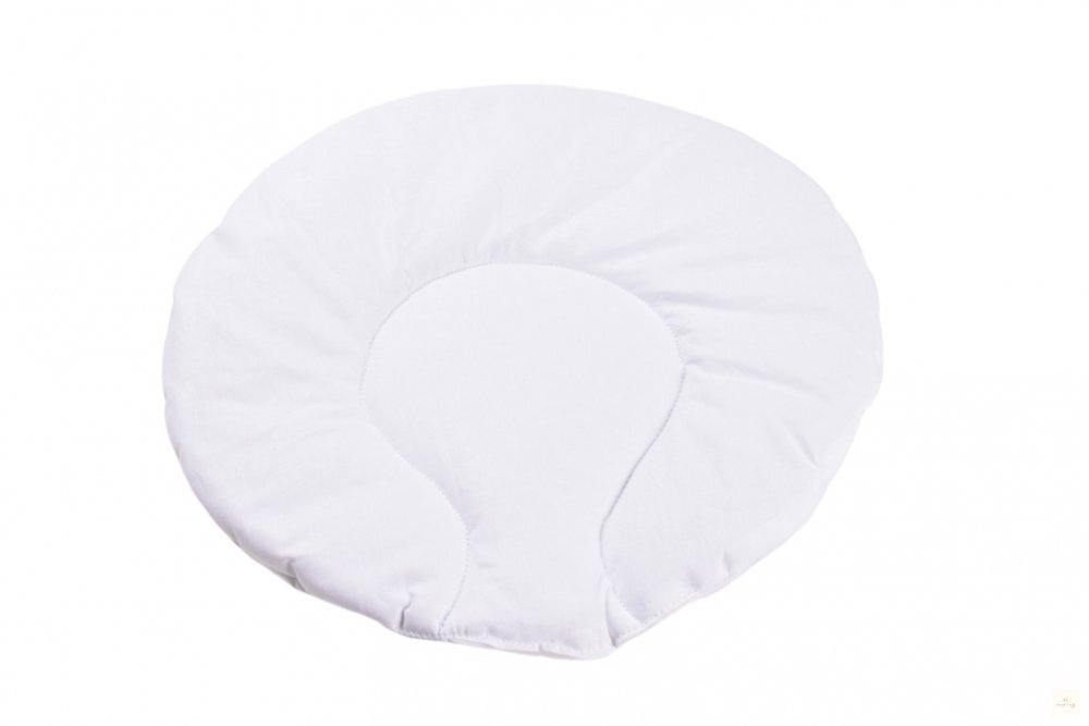 Confort Family Pernuta plata rotunda 30x30 cm bumbac alb