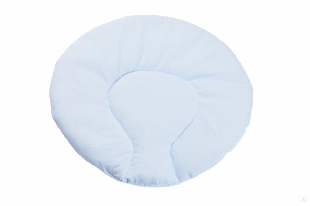 Confort Family Pernuta plata rotunda 30x30 cm bumbac bleu