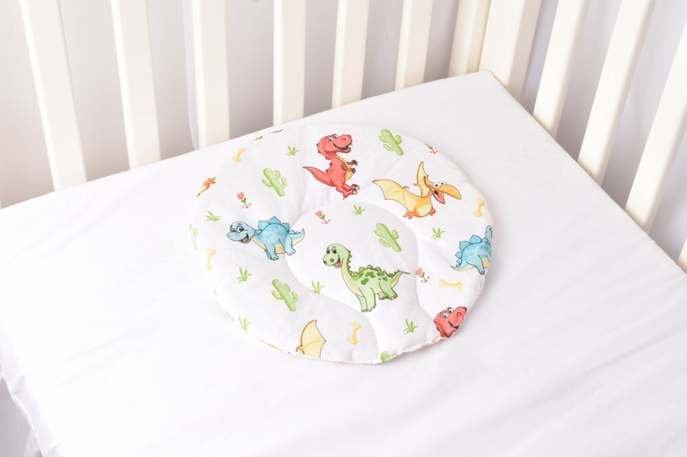 Confort Family Pernuta plata rotunda 30x30 cm bumbac model dinozauri