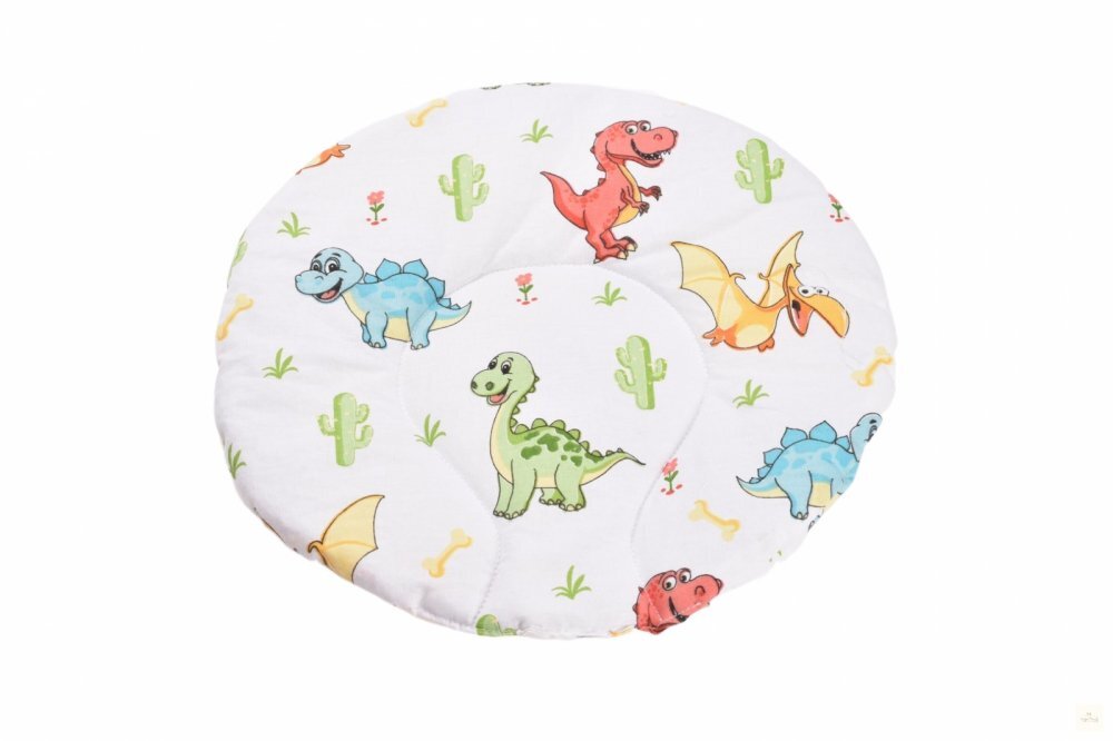 Confort Family Pernuta plata rotunda 30x30 cm bumbac model dinozauri