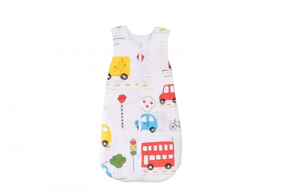 Confort Family Saculet de dormit gros model masinute colorate 0-6 luni