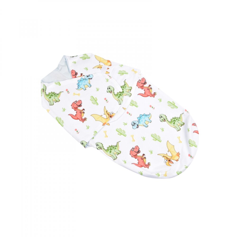 Confort Family Sistem de infasat bumbac model dinozauri