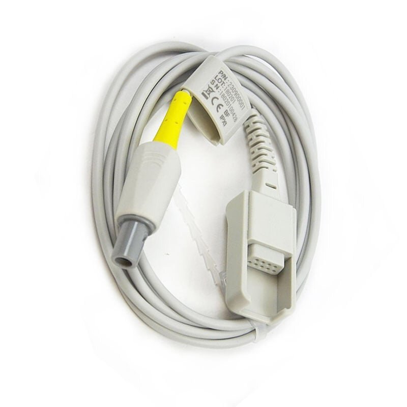 Contec Pulsoximetru profesional CMS70A cu senzor adulti si neonatal cablu extensie masoara saturatia de oxigen si rata pulsului