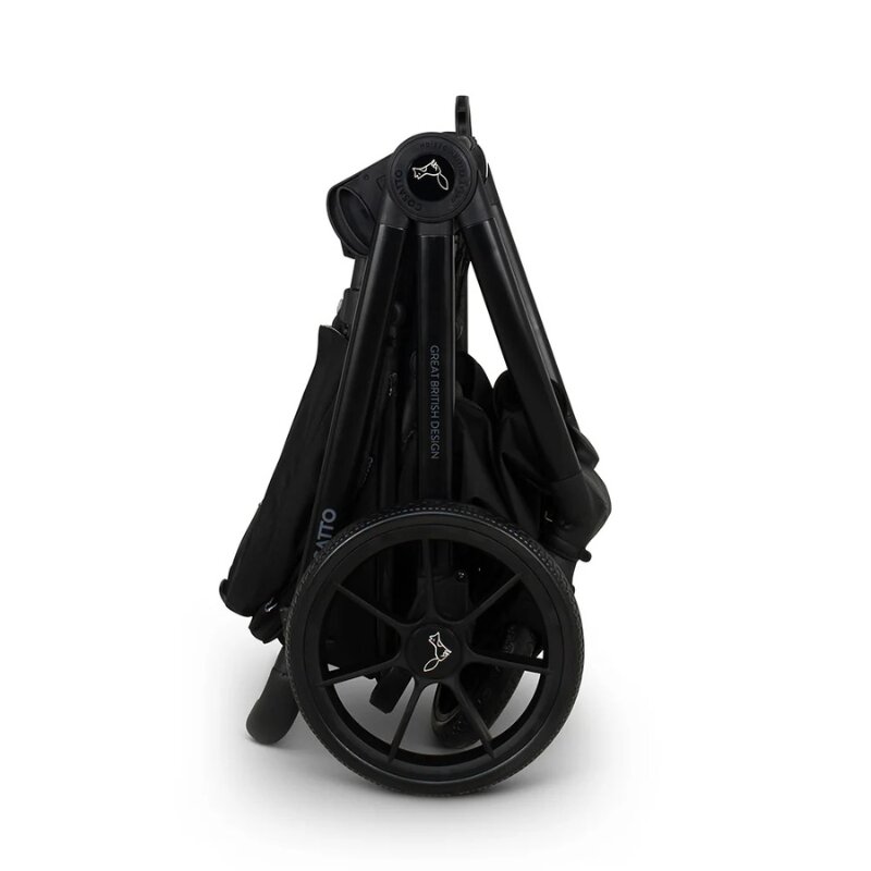 COSATTO Carucior pentru copii Giggle 4 Foxed 3 in 1 cu sezut reversibil sasiu din aluminiu suspensie bara detasabila maner telescopic greutate admisa 25 kg