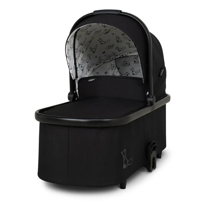 COSATTO Carucior pentru copii Giggle 4 Foxed 3 in 1 cu sezut reversibil sasiu din aluminiu suspensie bara detasabila maner telescopic greutate admisa 25 kg