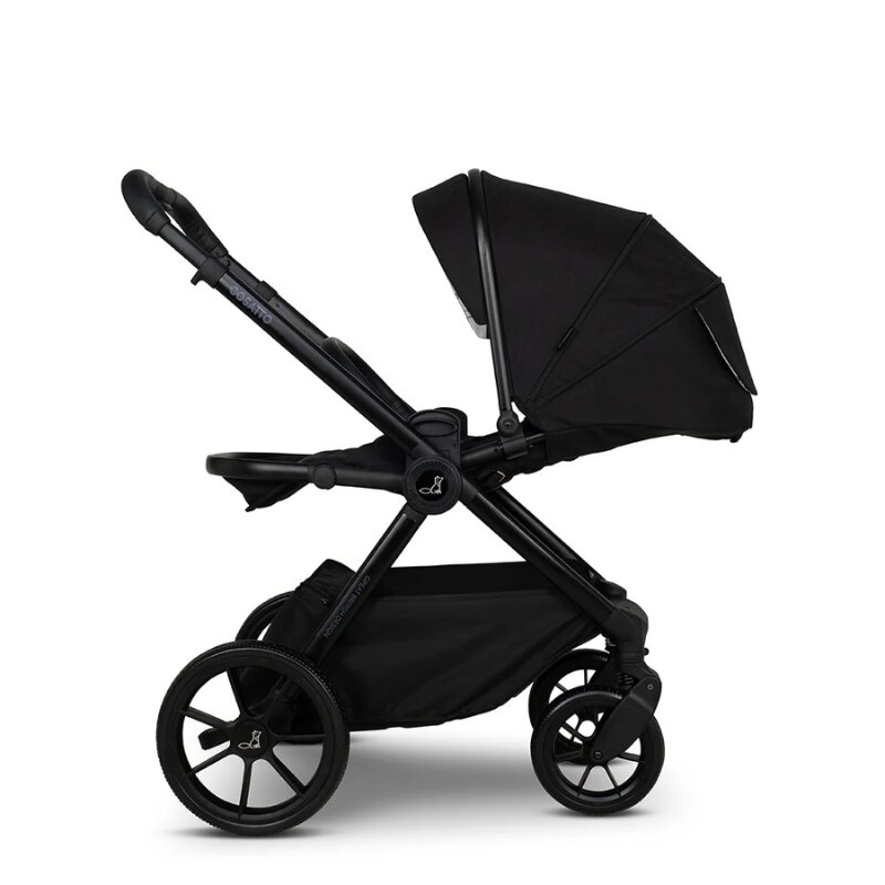 COSATTO Carucior pentru copii Giggle 4 Foxed 3 in 1 cu sezut reversibil sasiu din aluminiu suspensie bara detasabila maner telescopic greutate admisa 25 kg