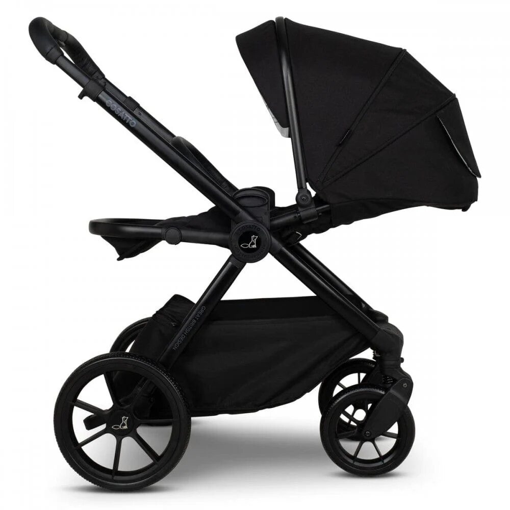 COSATTO Carucior pentru copii Giggle 4 Foxed cu baza isofix sezut reversibil sasiu din aluminiu suspensie bara detasabila maner telescopic accesorii greutate admisa 25 kg