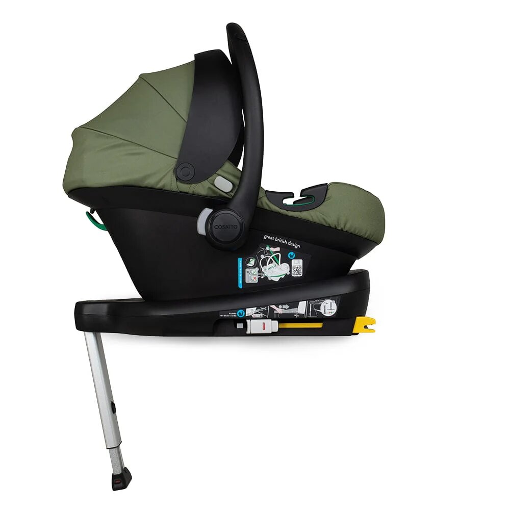 COSATTO Carucior pentru copii Giggle 4 Hoglet cu baza isofix sezut reversibil sasiu din aluminiu suspensie bara detasabila maner telescopic accesorii greutate admisa 25 kg