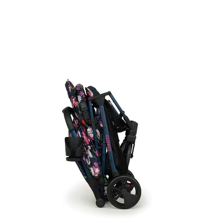 COSATTO Carucior pentru copii Woosh 3 Dalloway cu suspensii cadru din aluminiu sistem troller suport pahar greutate admisa 25 kg
