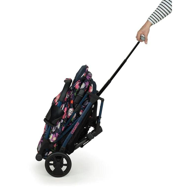 COSATTO Carucior pentru copii Woosh 3 Dalloway cu suspensii cadru din aluminiu sistem troller suport pahar greutate admisa 25 kg