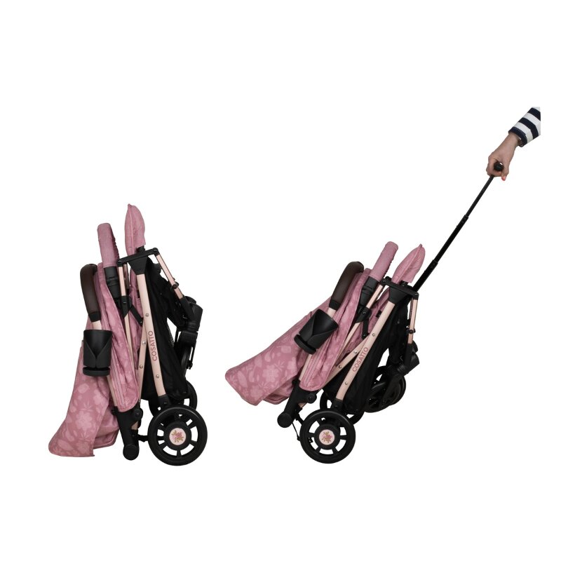 COSATTO Carucior pentru copii Woosh 4 Camille 0-25 kg Sistem Troller Material Ecologic Suport pahar Husa de ploaie