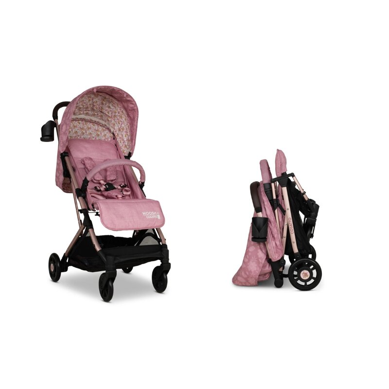 COSATTO Carucior pentru copii Woosh 4 Camille 0-25 kg Sistem Troller Material Ecologic Suport pahar Husa de ploaie