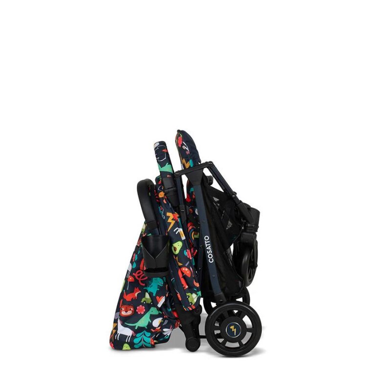 COSATTO Carucior pentru copii Woosh 4 Carnival 0-25 kg Sistem Troller Material Ecologic Suport pahar Husa de ploaie