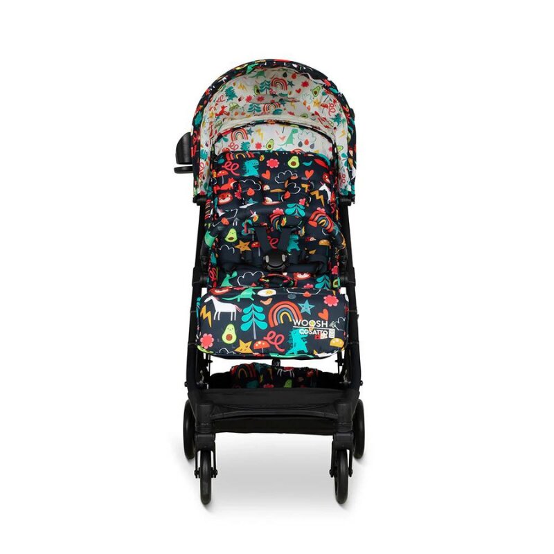 COSATTO Carucior pentru copii Woosh 4 Carnival 0-25 kg Sistem Troller Material Ecologic Suport pahar Husa de ploaie