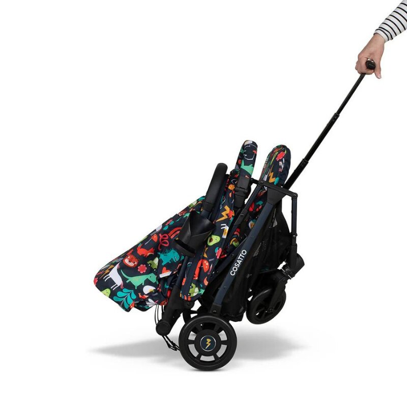 COSATTO Carucior pentru copii Woosh 4 Carnival 0-25 kg Sistem Troller Material Ecologic Suport pahar Husa de ploaie