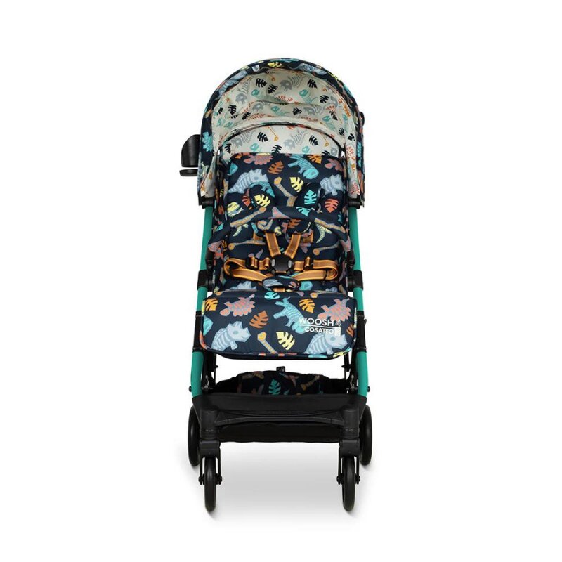 COSATTO Carucior pentru copii Woosh 4 Diggin Dinos 0-25 kg Sistem Troller Material Ecologic Suport pahar Husa de ploaie