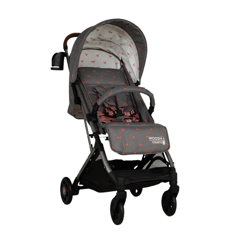 COSATTO Carucior pentru copii Woosh 4 Foxling 0-25 kg Sistem Troller Material Ecologic Suport pahar Husa de ploaie