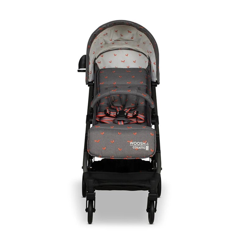 COSATTO Carucior pentru copii Woosh 4 Foxling 0-25 kg Sistem Troller Material Ecologic Suport pahar Husa de ploaie