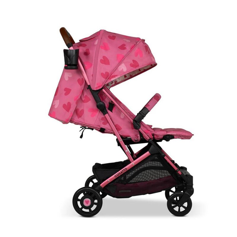 COSATTO Carucior pentru copii Woosh 4 Lighthearted 0-25 kg Sistem Troller Material Ecologic Suport pahar Husa de ploaie