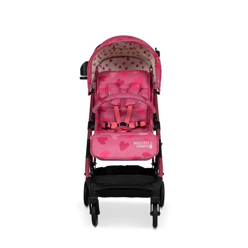 COSATTO Carucior pentru copii Woosh 4 Lighthearted 0-25 kg Sistem Troller Material Ecologic Suport pahar Husa de ploaie