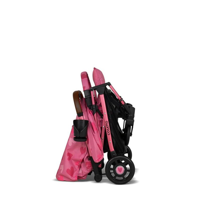 COSATTO Carucior pentru copii Woosh 4 Lighthearted 0-25 kg Sistem Troller Material Ecologic Suport pahar Husa de ploaie