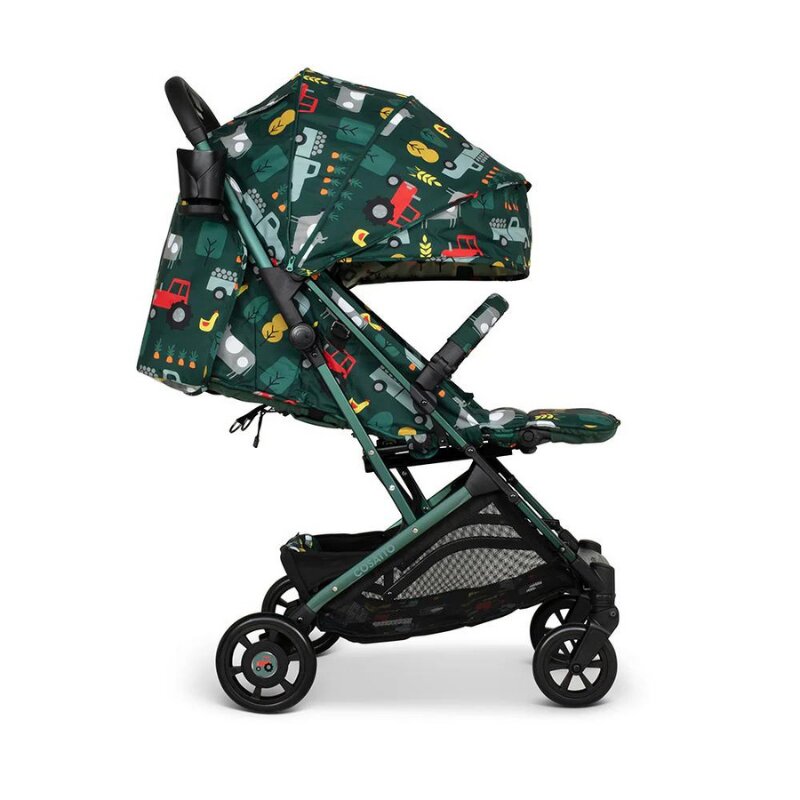 COSATTO Carucior pentru copii Woosh 4 Old Macdonald 0-25 kg Sistem Troller Material Ecologic Suport pahar Husa de ploaie