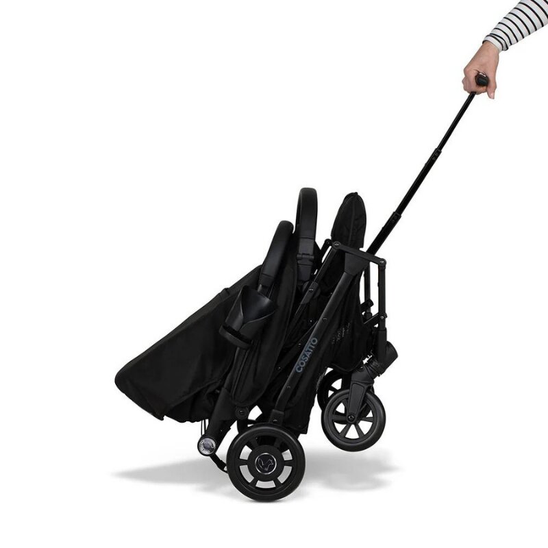 COSATTO Carucior pentru copii Woosh 4 Silhouette 0-25 kg Sistem Troller Material Ecologic Suport pahar Husa de ploaie
